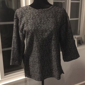 Banana Republic Black and White Top Size S